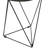 Chylie Mirrored Glass Top End Table-1363105704