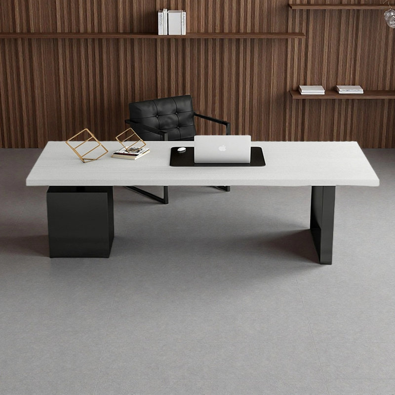 Bureau luxueux et élégant, 29.53" H x 86.61" W x 39.37" D