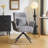 28.3” W Chenille Dovetail Swivel Office Chair-1200329803