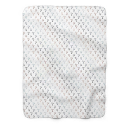 Neutral Beauty - Couverture sherpa de qualité supérieure 1 pièce