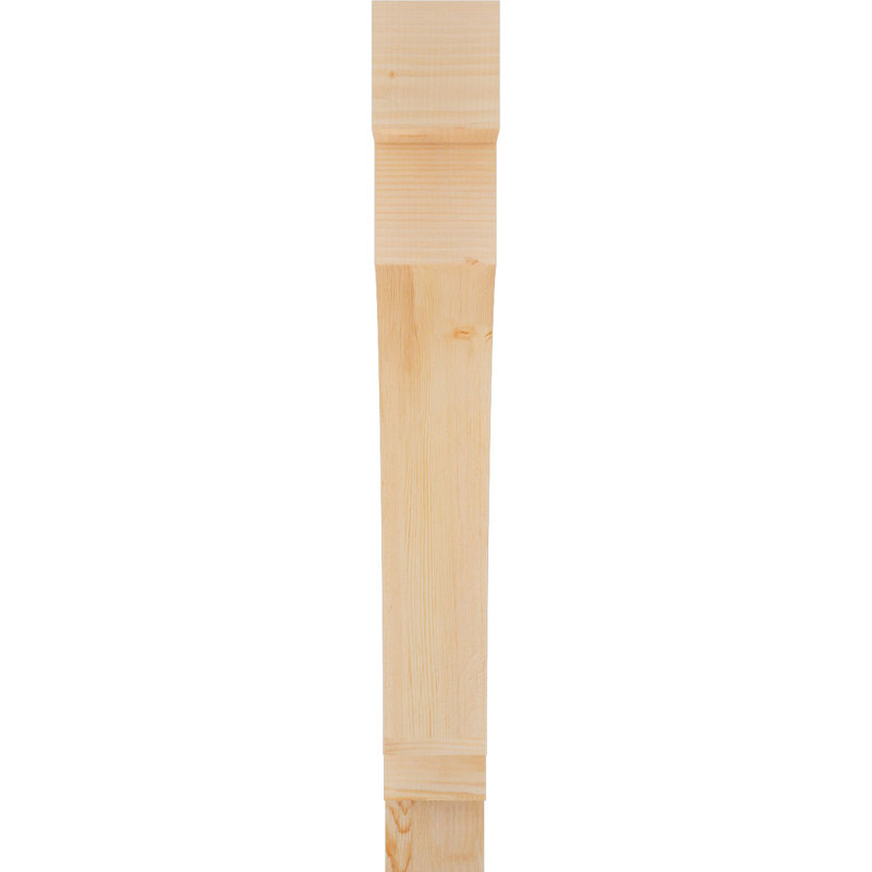 Support de bloc impérial, Douglas (sciage brut), H 48 po x l 6 po x P 42 po