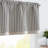 Linen Striped Valance for Windows Farmhouse Double Layered Valance for Kitchen Bathroom RV Rod Pocket-2096799199