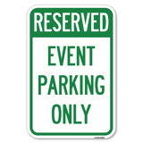 Event Parking Only/24064