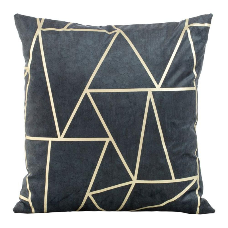 Angella Microfiber Pillow Case, Navy Blue