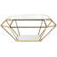 Table basse avec cadre Euclide