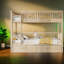Lits superposés avec rangement, lits jumeaux en pin, style rustique gain de place pour chambre d'enfant-1960748045