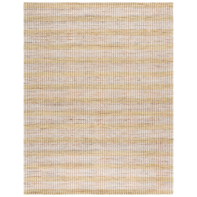 Martha Stewart 9527 jute touffeté à la main à 40%; 40% laine; Tapis rayé 20% coton