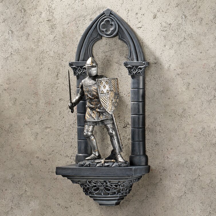 Knight Print Medieval Decor Dark Fantasy Art Gaming Room 