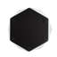 Table de bout hexagonale avec miroir H 20 po Amla