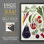 «Garden Offrant I», reproduction encadrée - bois massif-2103090850-2103090855