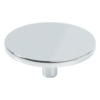 Emtek Arca Round Cabinet Knob 2.5", Polished Chrome