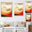 Dunes de sable blanches et rouges sur toile-340239438-433801175