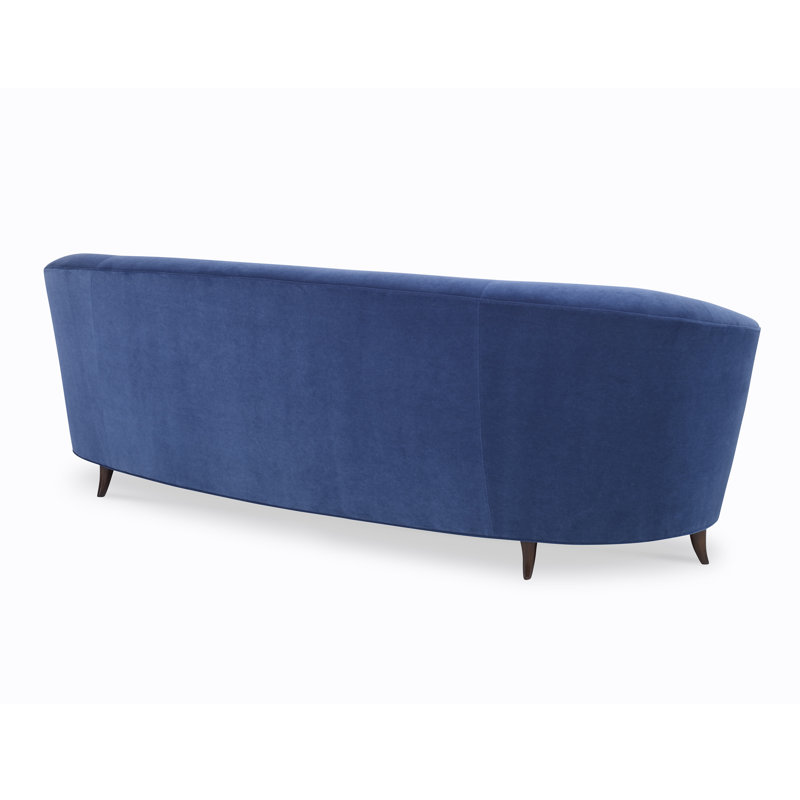 Boomerang Sofa, Espresso, Elise Harbor 100% Polyester