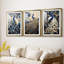 ANIMALS Series CCXII - Impression encadrée sur mesure de qualité supérieure - 3 pièces-1394079225-1394079222