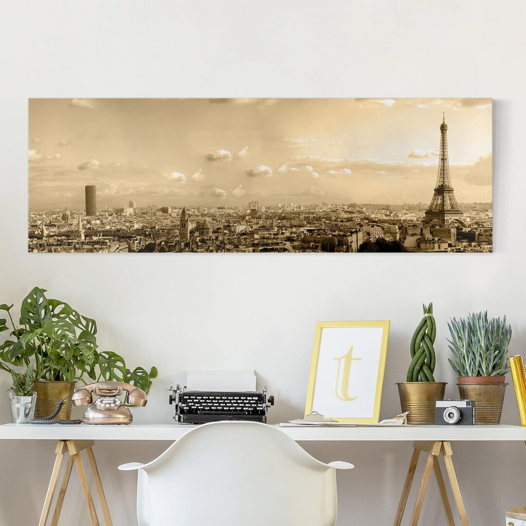 Leinwandbild "I Love Paris" von "Kein Künstler"