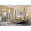Commode 4 tiroirs Livonia en champagne et or