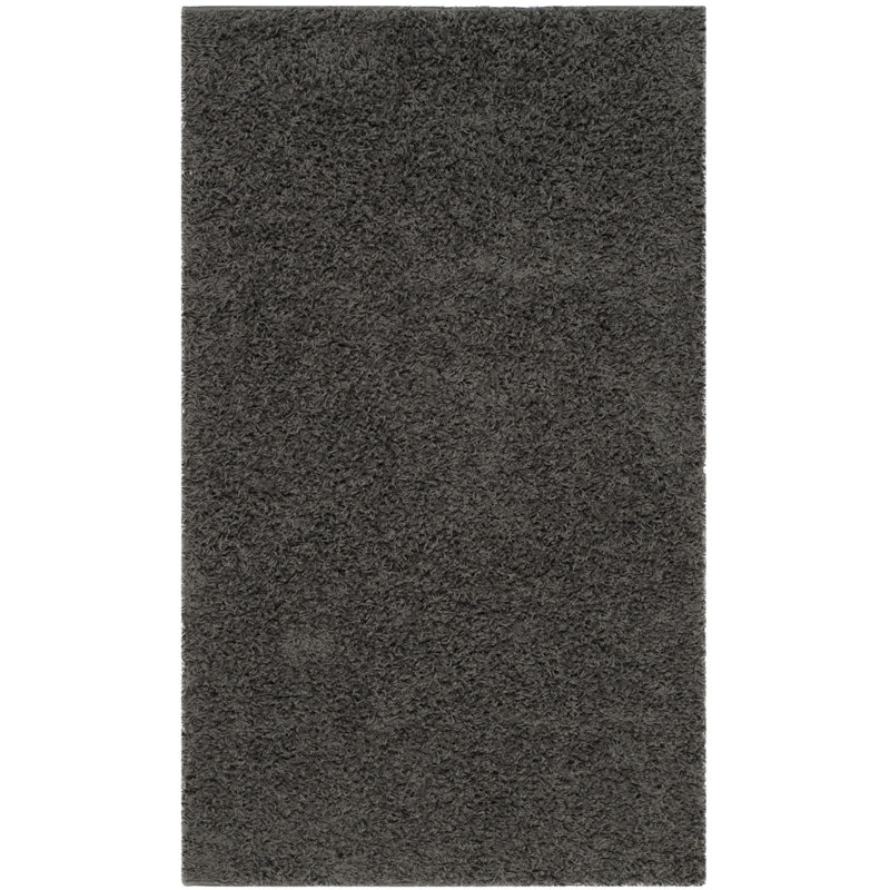 Tapis gris foncé Amoroso, Rectangle 3 pi x 5 pi