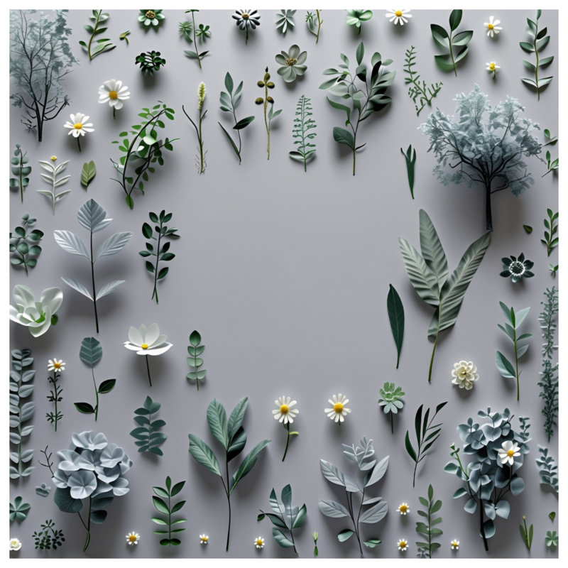 Arrangement floral toile tendue avec châssis - décoration murale florale en plusieurs tailles, 20 x 24 inches