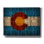 «Colorado State Flag Licence Plates» par Design Turnpike, estampe numérique sur toile, 26 po x 18 po-1723014913
