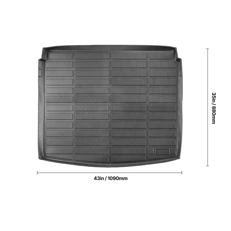 Cargo Mat All Weather TPE Custom Fit for Ford Bronco Sport 2021-2024