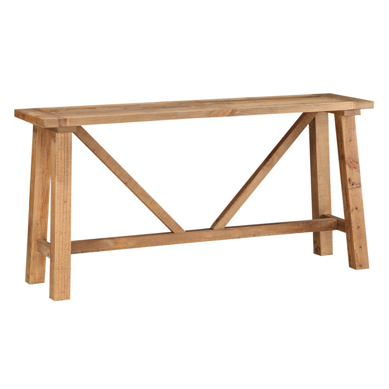 Console en bois massif 59 po Bentwood