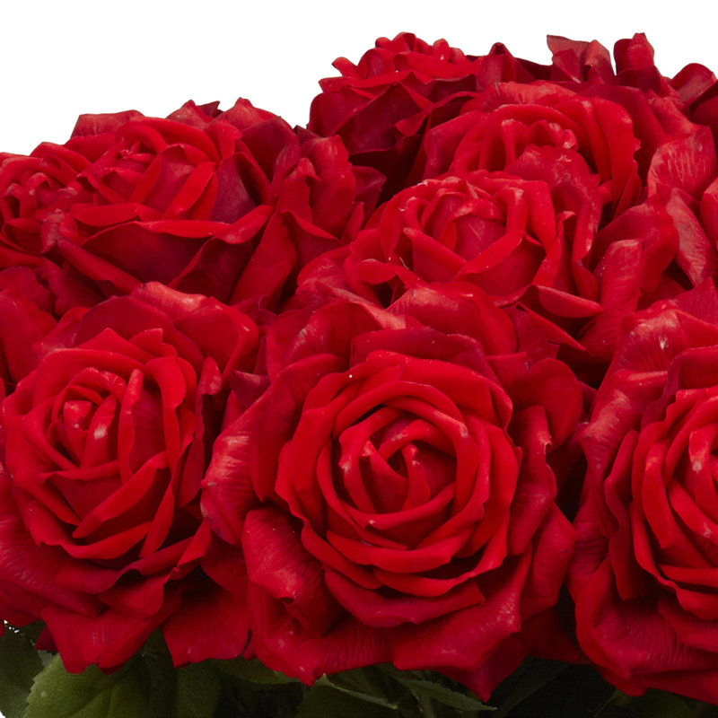 Giant Roses Floral Arrangement in Vase