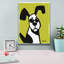 «George on Dog» par Irena Orlov, George George, art mural sur toile-1360977463