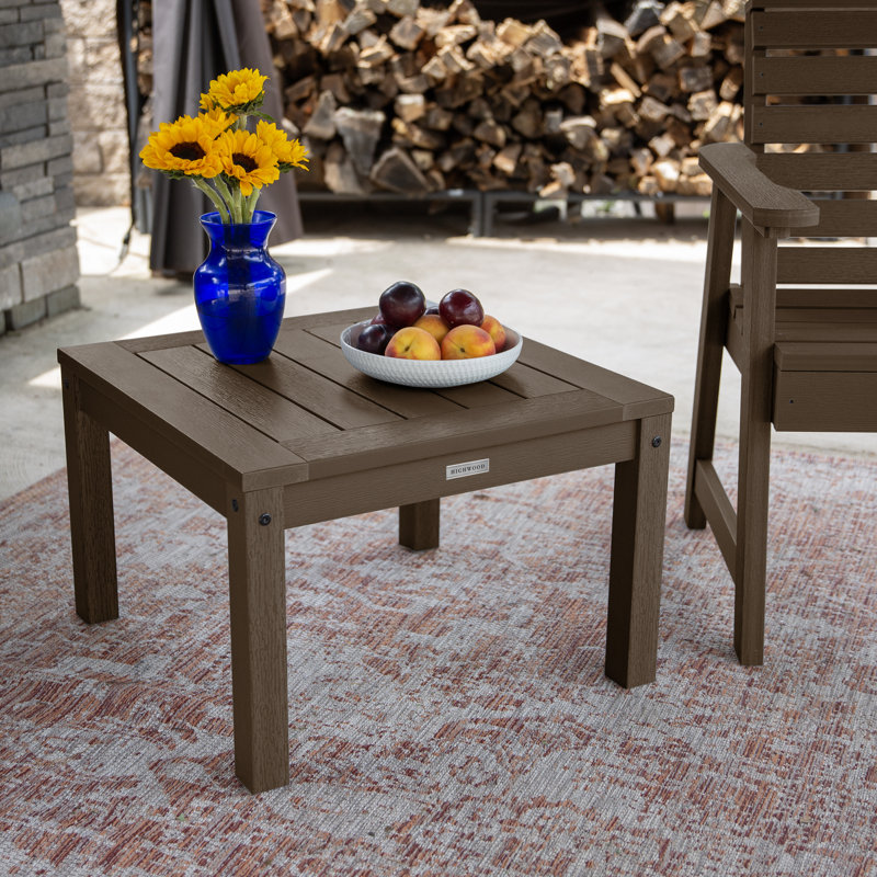 Anette 2 - Person Patio Conversation Set, Weathered Acorn