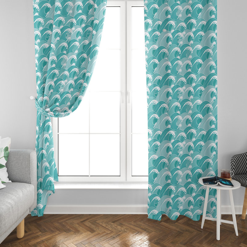 Rideau en polyester Gonsalves