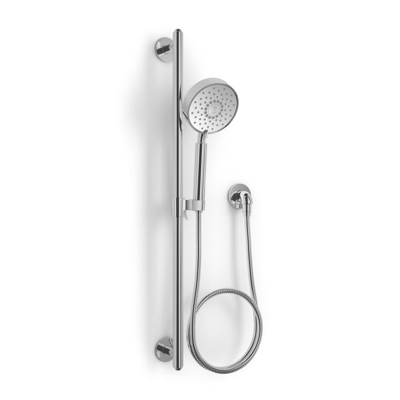 Douchette multifonction Purist 1,75 GPM avec technologie d'induction d'air Katalyst, Chrome poli, 1.75 GPM