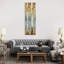 Butterscotch Birch Trees II by Allison Pearce - Panoramic Painting on Canvas-1965363901-1961535526