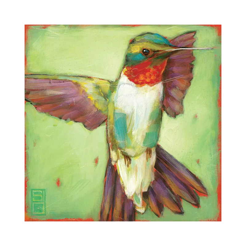 Quest For Flowers III by Stacy DAguiar - Gallery-Wrapped Canvas Giclée on Canvas, 45.72 cm H x 45.72 cm W x 1.91 cm D, Canvas