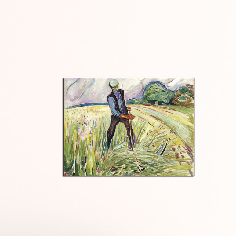 Edvard Munch - Wrapped Canvas Painting, 60cm H x 80cm W x 1.8cm D