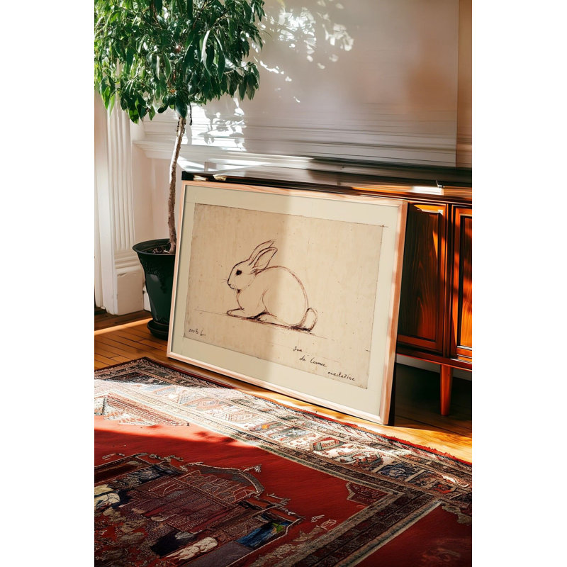 Peinture décorative encadrée