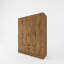 Armoire 4 portes avec 2 tiroirs Everly