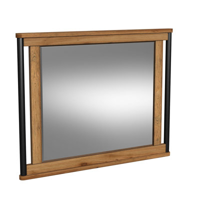 Miroir rectangulaire en hévéa Magee