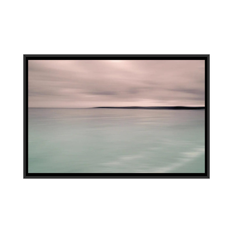 Dawn - Painting on Canvas, 101.6 cm H x 66.04 cm W, Black Framed