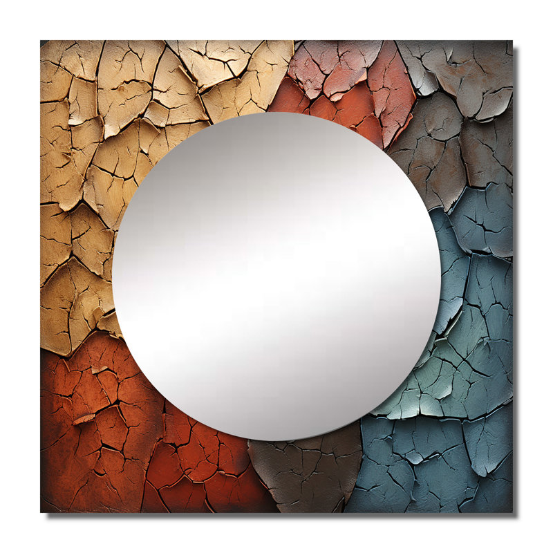 Seleena - Modern Large Square Mirror For Wall Art Decor, 36" x 36"