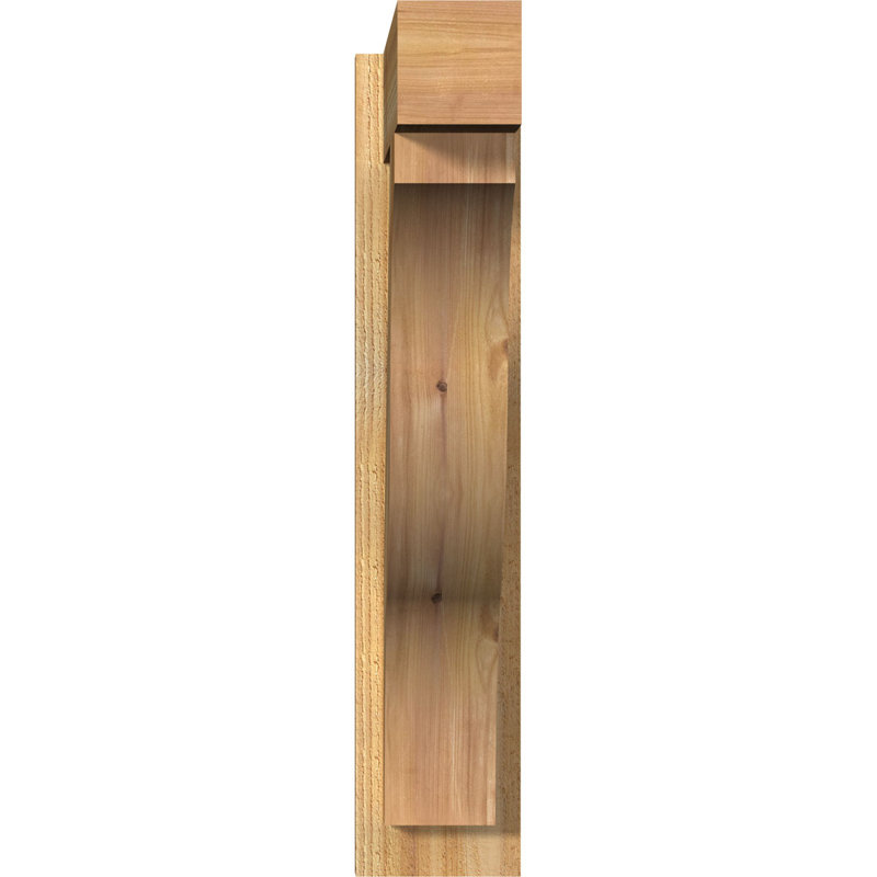 Jeu de blocs Funston, P 22 po x H 30 po, Cèdre rouge de l'Ouest de 6 po (sciage brut)