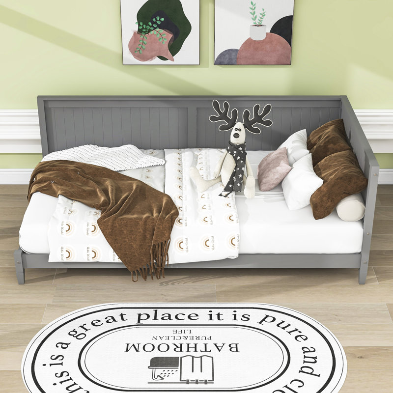Aramys Daybed with Slats, Twin, Gray