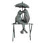 Hitton Romantic Resin Frog Figurine