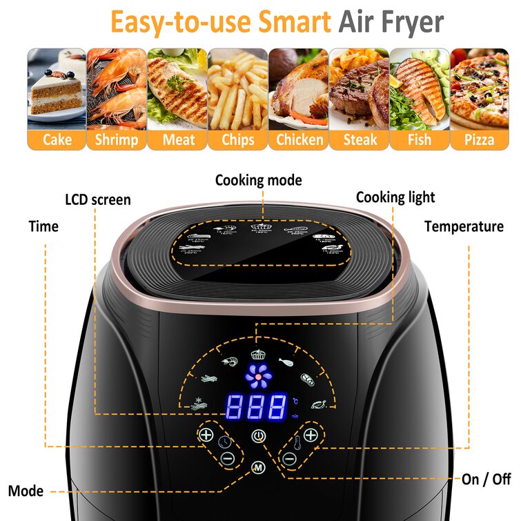 Goldair 5 Litre Digital Air Fryer GAF-500 - Russells