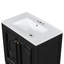 Meuble-lavabo de salle de bain rétro 30 po avec lavabo-794940078