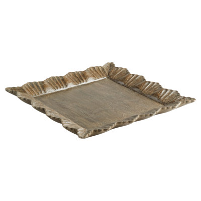 Lorenza Solid Wood Decorative Tray