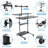 Adjustable Height Plastic / Acrylic Standing Desk