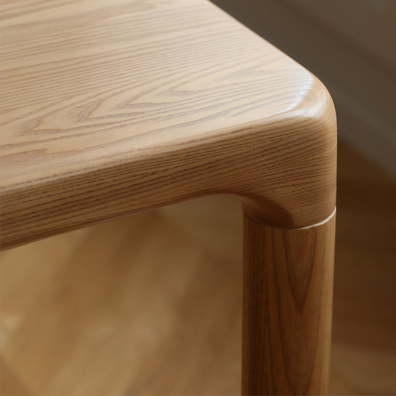 Table de salle à manger Burlywood, H 29,92 po x L 62,99 po x l 33,46 po.