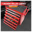 Coffre à outils à roulettes 7 tiroirs avec roues - Chariot à outils mobile en acier robuste pour garage, atelier, rangement pour mécanicien