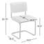 Chaise d'appoint en velours Estes-1954475367