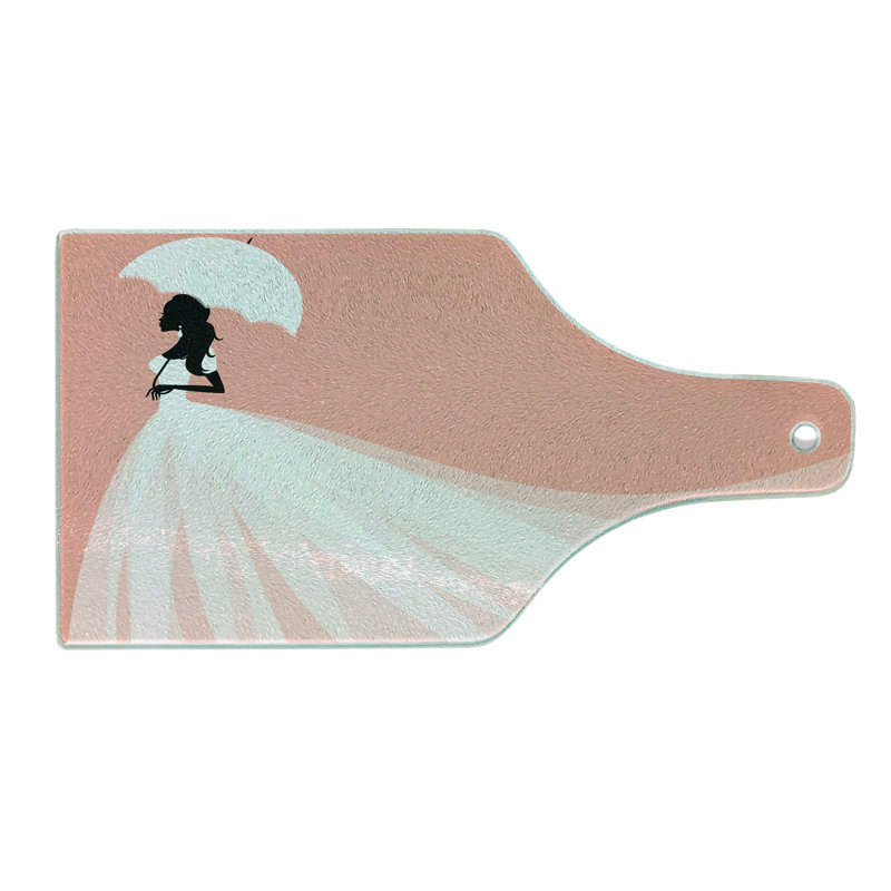 Parasol de mariage en verre trempé Ambesonne
