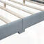 Lit plateforme tapissier grand et simple TG-620751799